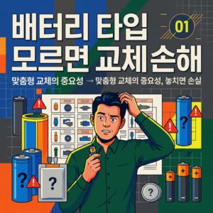 ai thumbnail poster 배터리 타입 모르면 교체 손해 1788537250
